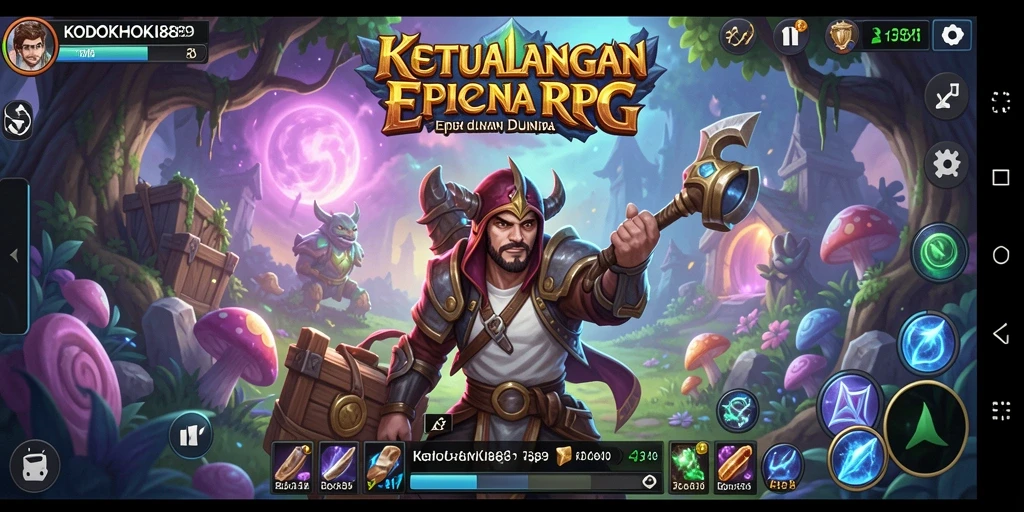 Screenshot dari gameplay KODOKHOKI889 menunjukkan aksi seru dan grafis menawan.