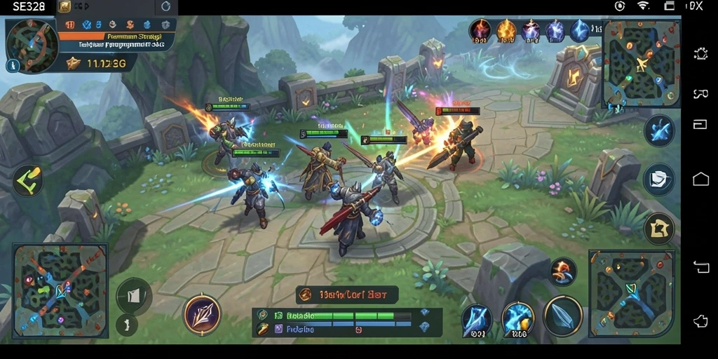 Tampilan gameplay SE328 yang menarik dan strategis.